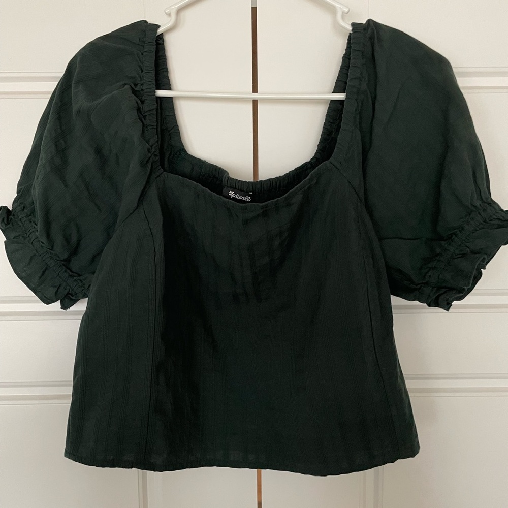 Madewell Hopewell Puff Sleeve Top